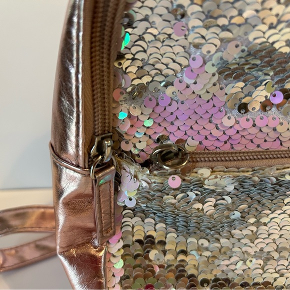 Sequin mini backpack purse - Picture 4 of 12